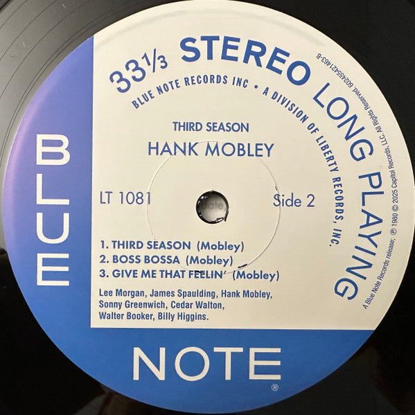 Third Season - Mobley, Hank