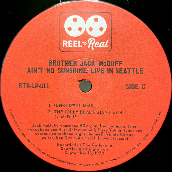 Ain't - McDuff, Brother Jack