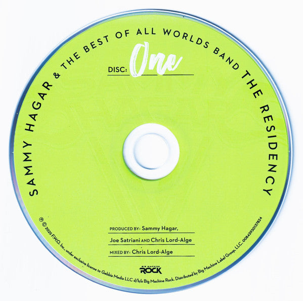 Sammy Hagar & The Best Of All Worlds Band - The Re - Hagar, Sammy