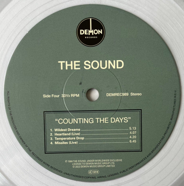 Counting The Days - Sound, The