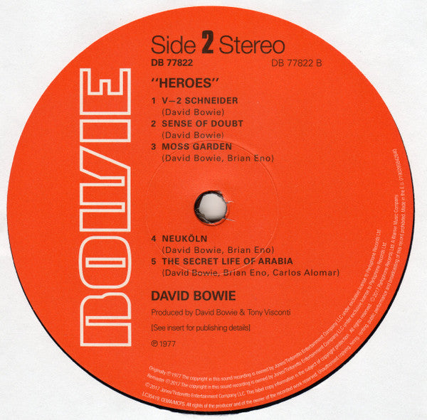 Heroes - Bowie, David