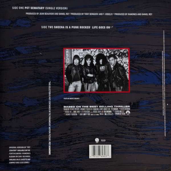 Pet Sematary (Rktbr25) [Colored Vinyl] (Red) (Bme) - Ramones