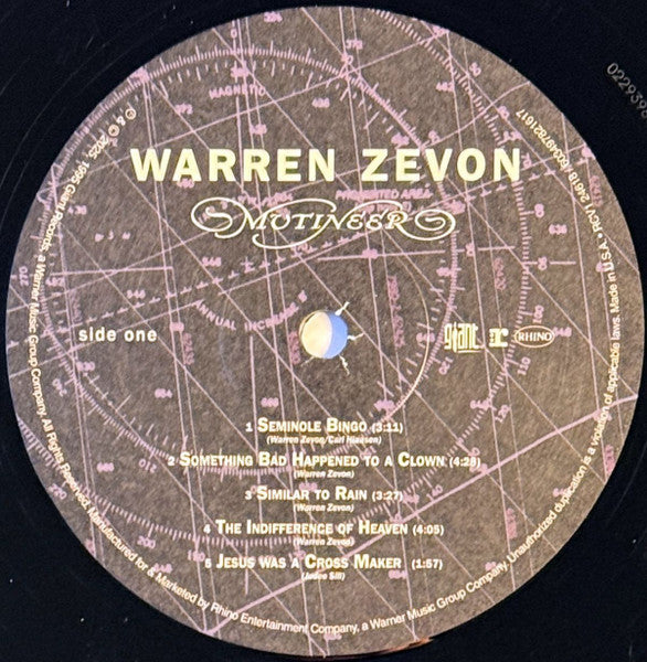Mutineer - Zevon, Warren