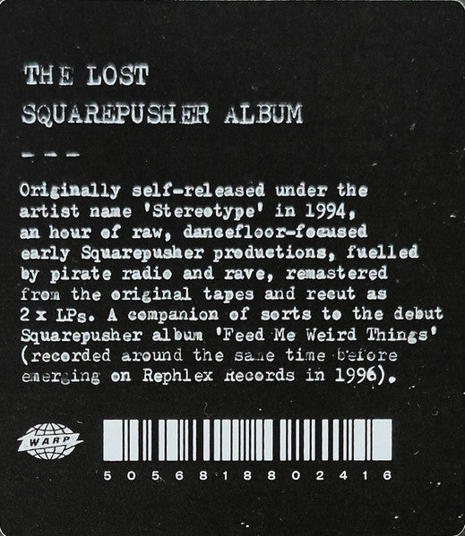 Stereotype - Squarepusher