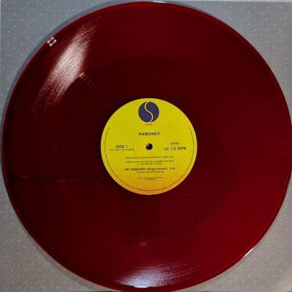 Pet Sematary (Rktbr25) [Colored Vinyl] (Red) (Bme) - Ramones