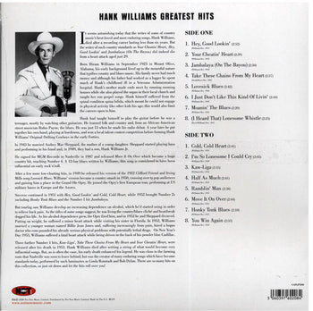 Greatest Hits - Williams, Hank