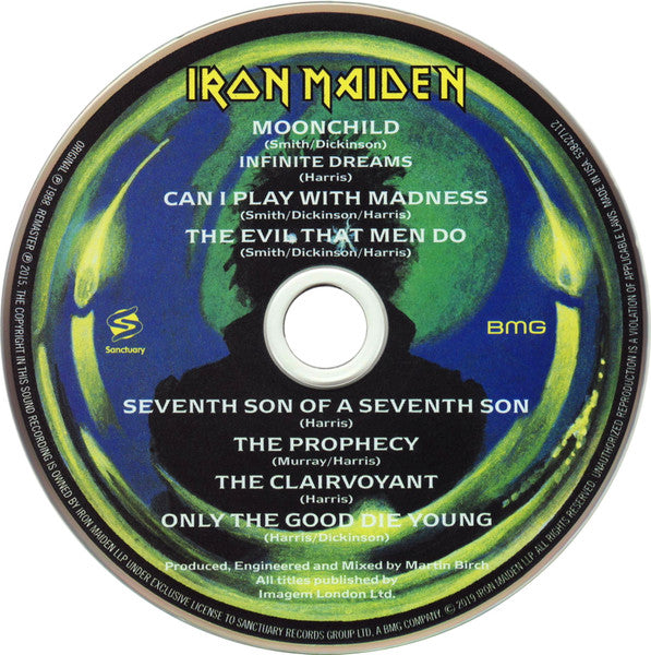 Seventh Son Of A Seventh Son - Iron Maiden [CD]