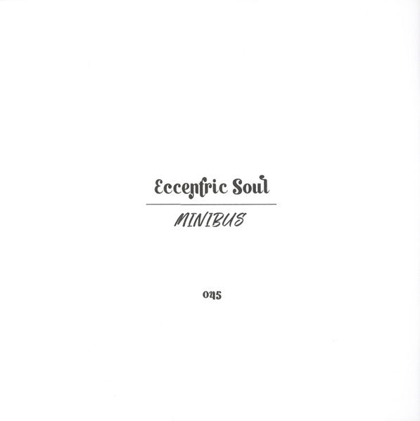 Eccentric Soul: Minibus - Various