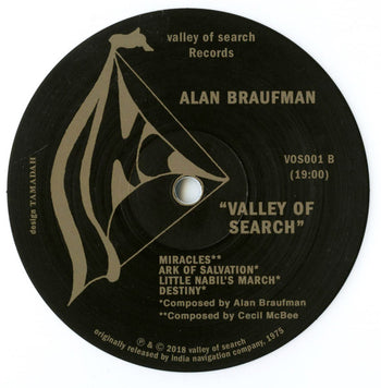Valley Of Search - Braufman, Alan