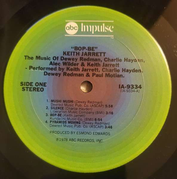 Bop-Be - Jarrett, Keith