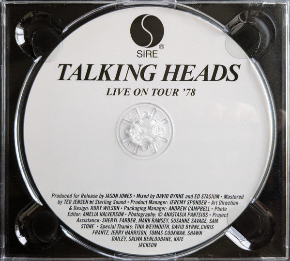 Live On Tour '78 - Talking Heads