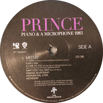 Piano & A Microphone 1983 - Prince