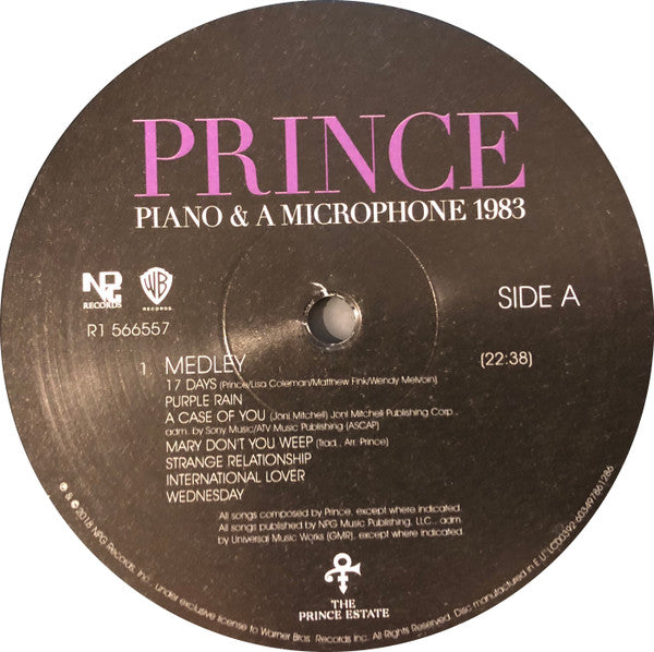Piano & A Microphone 1983 - Prince