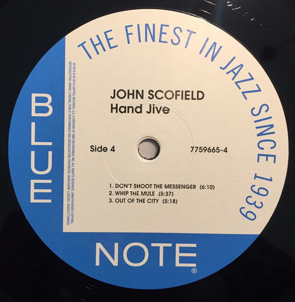 Hand Jive - Scofield, John