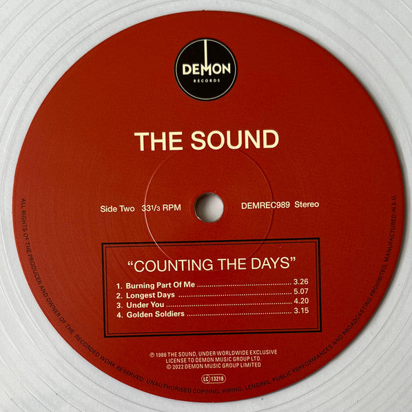Counting The Days - Sound, The
