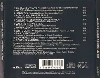 Walk On The Wild Side The Best Of Lou Reed - Reed, Lou