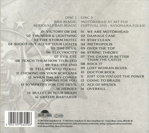 Bad Magic: Seriously Bad Magic - Motorhead