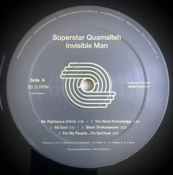 Invisible Man - Superstar Quamallah