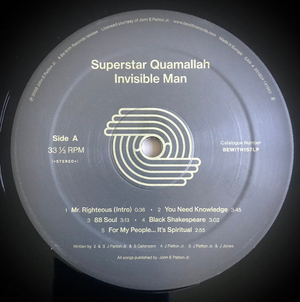 Invisible Man - Superstar Quamallah