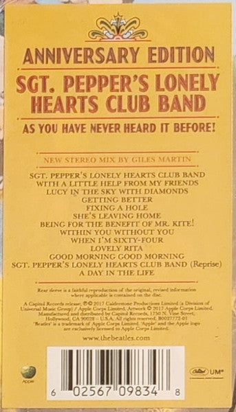 Sgt. Pepper's Lonely Hearts Club Band - Beatles, The