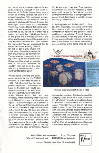 The Elements Tour Box 2021 - King Crimson