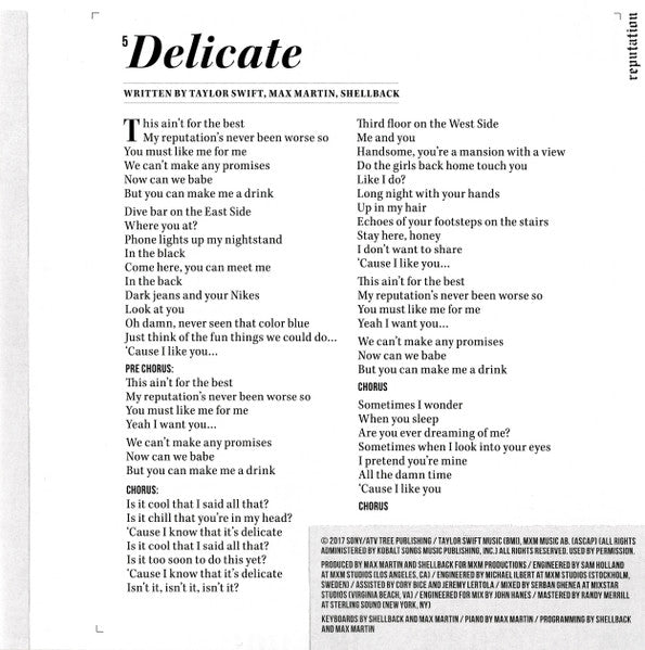 Reputation - Swift, Taylor