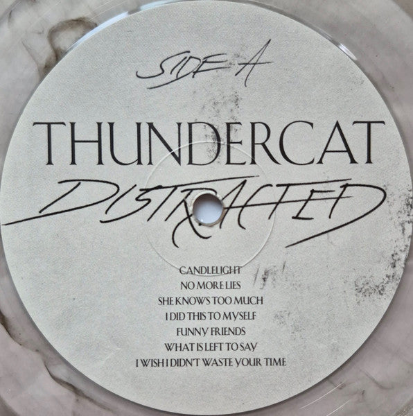 Distracted [Indie Exclusive Black Marbled Smoke Effect] - Thundercat