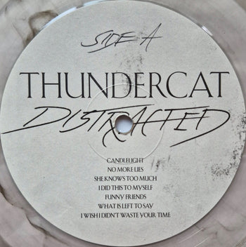 Distracted [Indie Exclusive Black Marbled Smoke Effect] - Thundercat