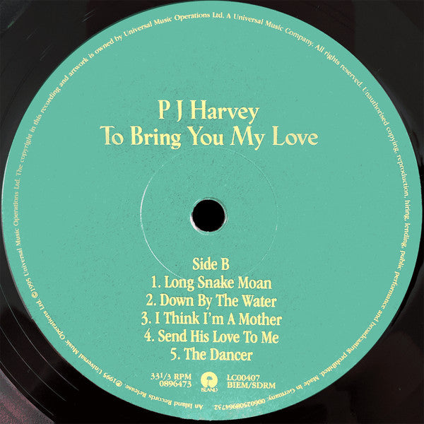 To Bring You My Love [LP] - PJ Harvey