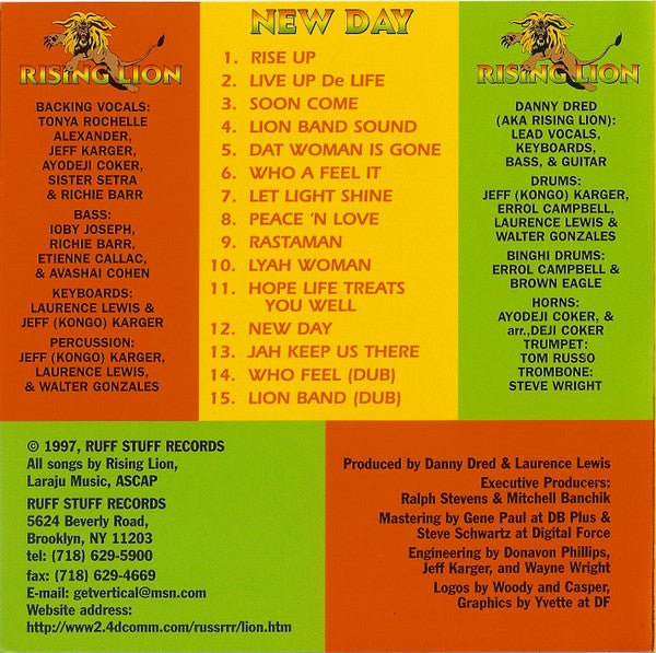 New Day - Rising Lion