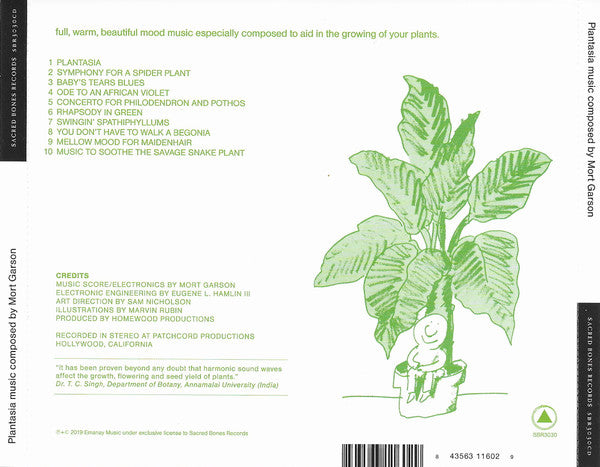 Mother Earth's Plantasia - Mort Garson [CD]