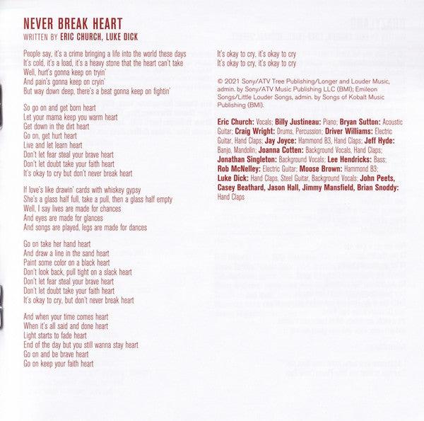 Heart - Church, Eric