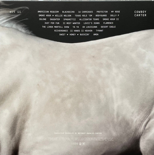 COWBOY CARTER OFFICIAL VINYL [2 LP] - Beyoncé