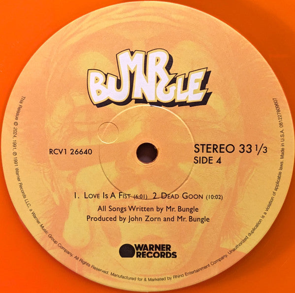 Mr Bungle (Rktbr25) [Orange Clear Vinyl] - Mr Bungle