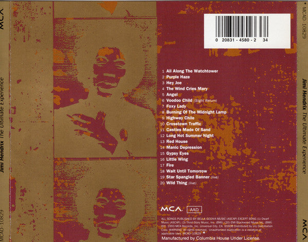 The Ultimate Experience - Hendrix, Jimi