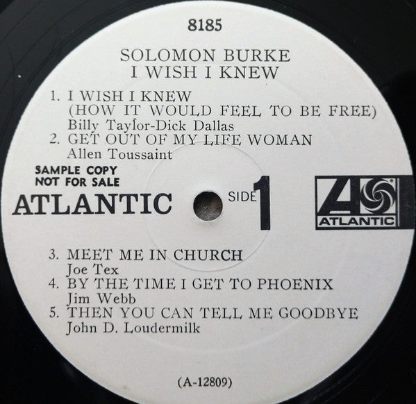 I Wish I Knew - Burke, Solomon