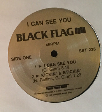 I Can See You - Black Flag