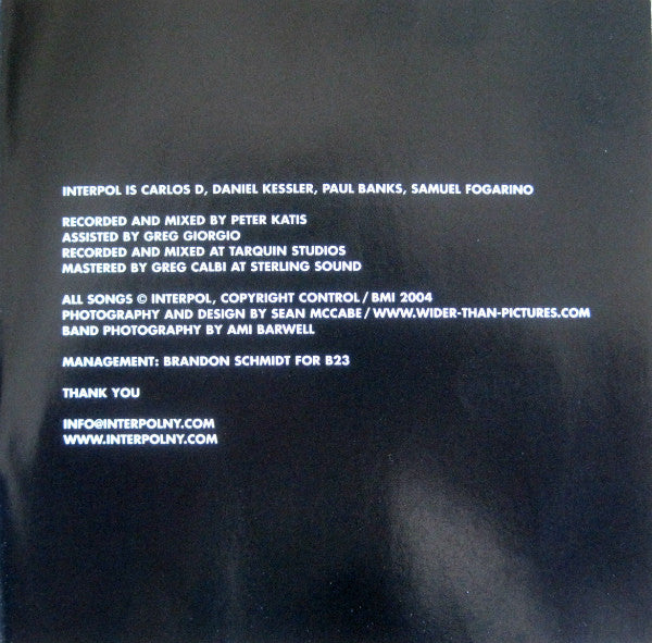 Antics - Interpol [CD]