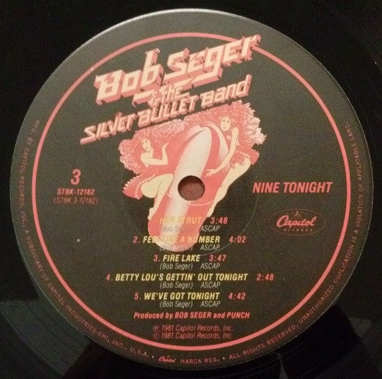 Nine Tonight - Seger, Bob And The Silver Bullet Band