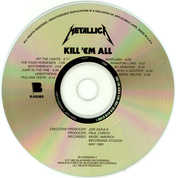 Kill 'Em All - Metallica