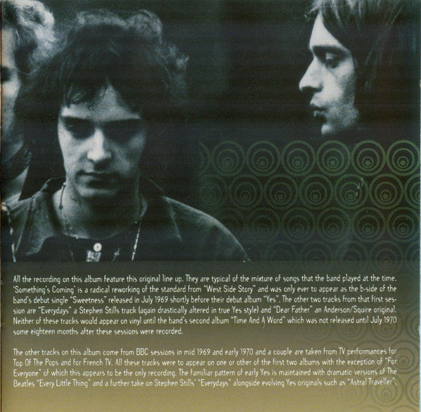 Beyond & Before: Bbc 1969 - 1970 - Yes