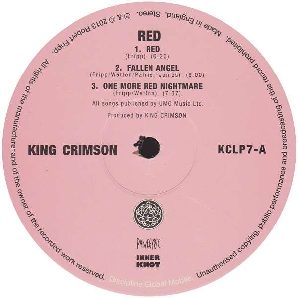 Red - King Crimson [LP]