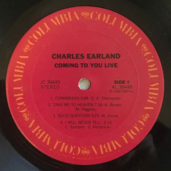 Coming To You Live - Earland, Charles
