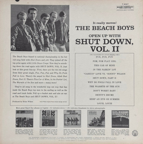 Shut Down Volume 2 - Beach Boys