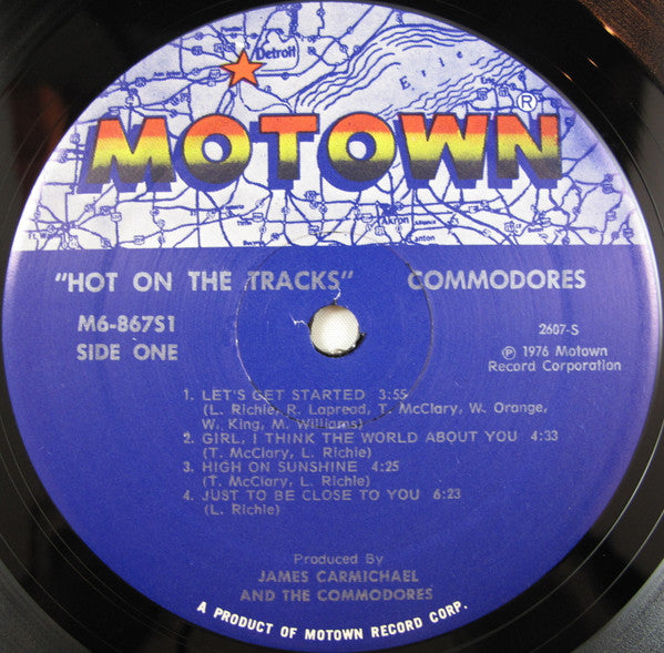 Hot On The Tracks - Commodores
