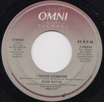 Lonely Road - Rose Royce