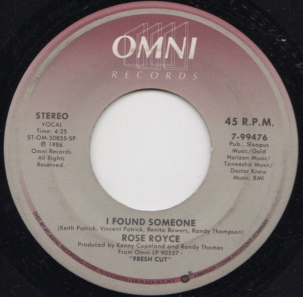 Lonely Road - Rose Royce