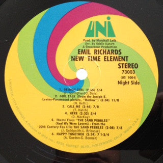 New Time Element - Richards, Emil