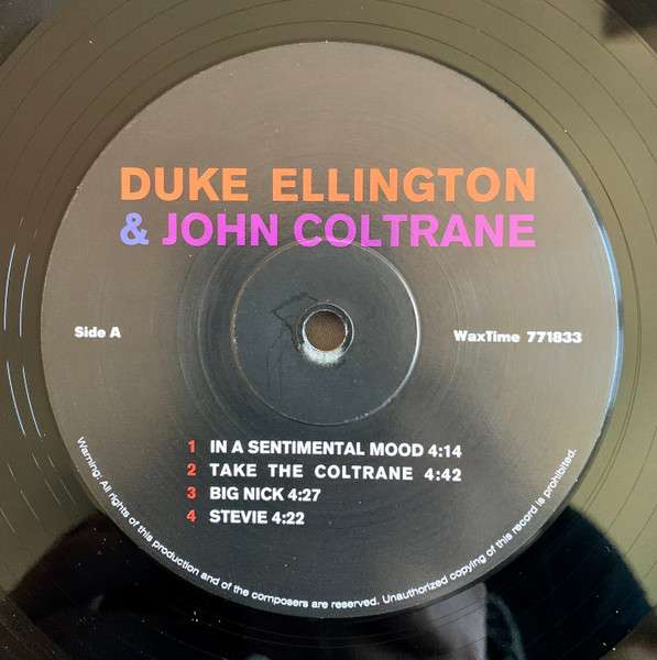 Ellington & Coltrane [Import] - John Coltrane