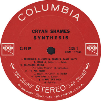 Synthesis - Cryan Shames